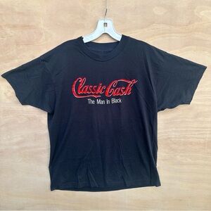 Vintage Johnny Cash  The Man In Black Single Stitch T-shirt